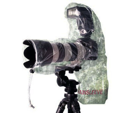 Optech Rainsleeve Flash, protegge fotocamera, ottiche e flash